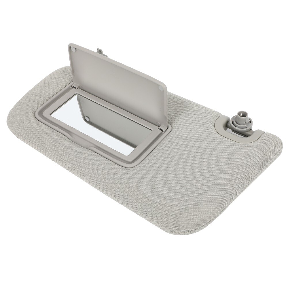 Driver Side Gray Sun Visor Without Sunroof For 2012-2019 Nissan LEAF Sentra