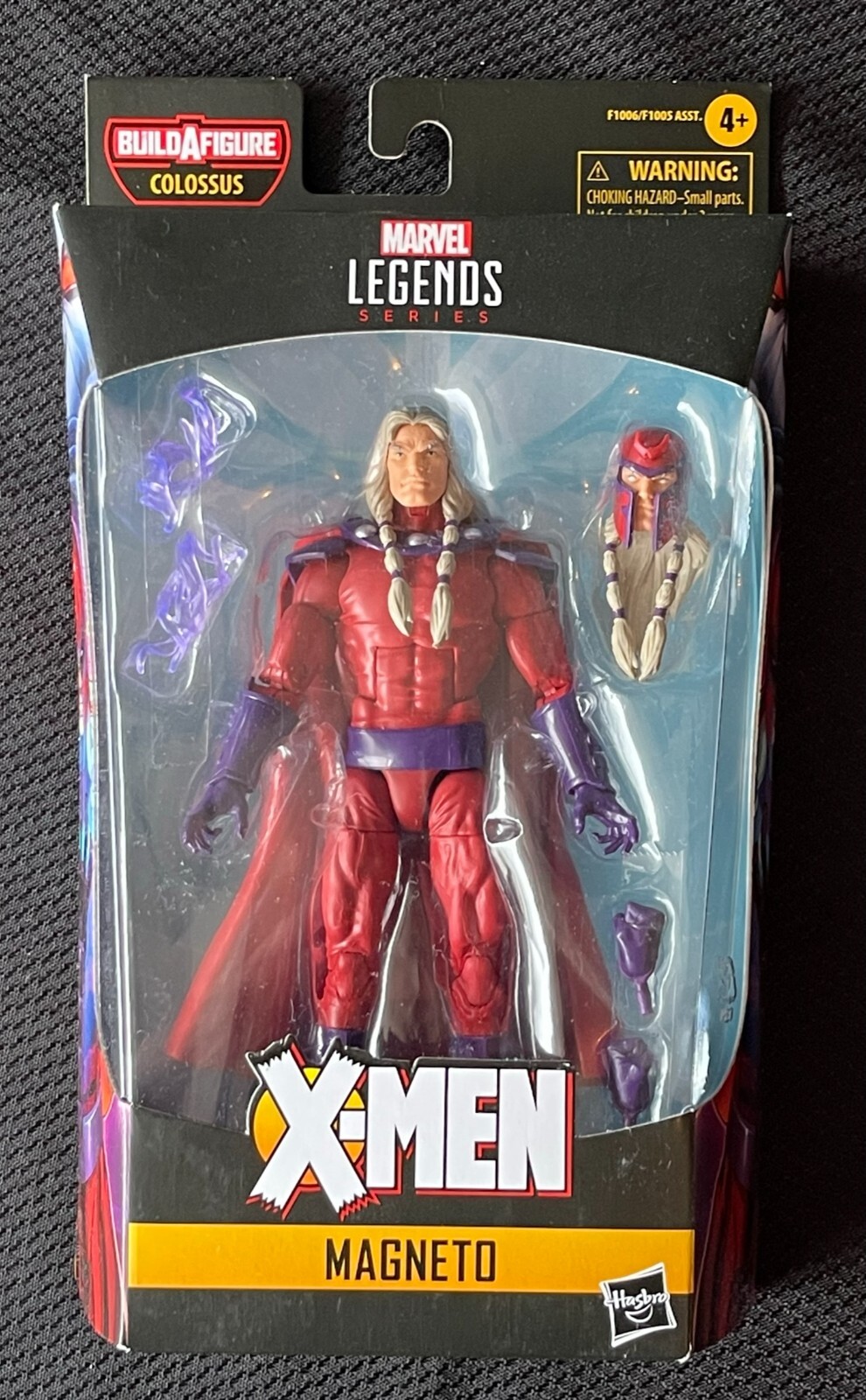 🚀Magneto🚀AoA Wave 2 Marvel Legends NOT MINT SEE PICS Colossus BAF 2021 X-Men