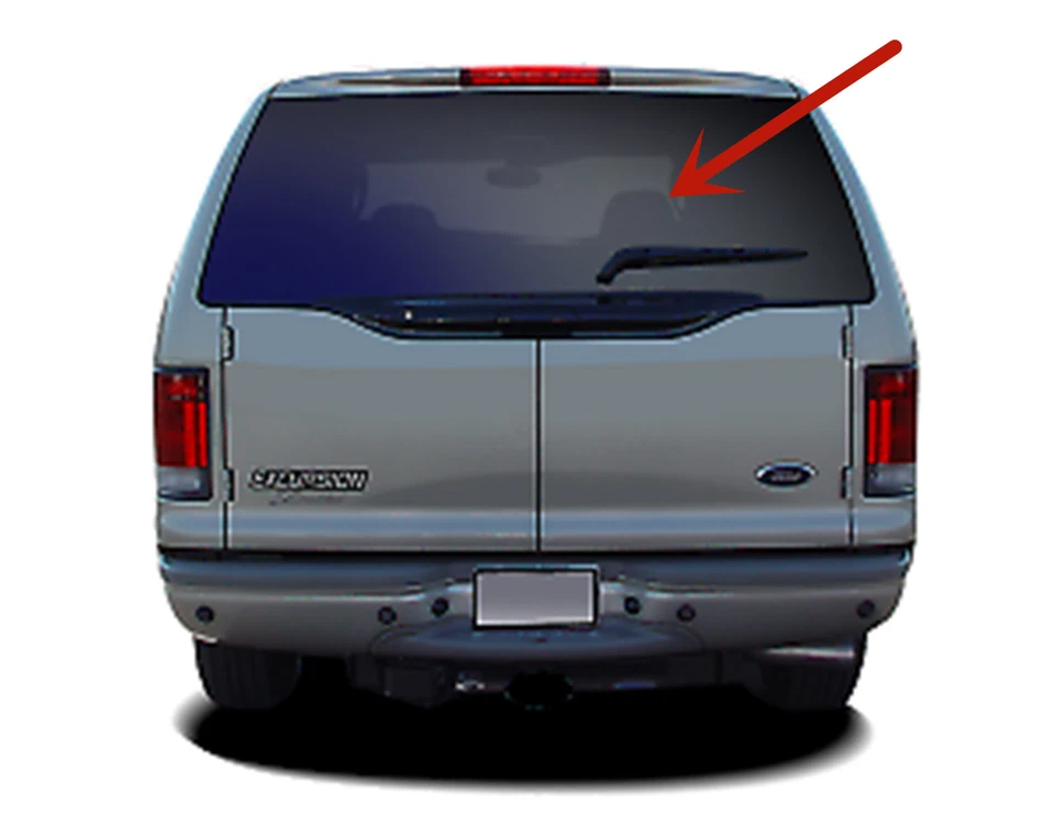 Fits 2000-2005 Ford Excursion Back Window Rear Tailgate Glass Heated Foto 2 de 4