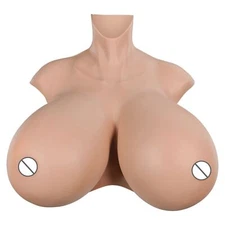 I Z/S Cup Silicone Breast Forms Huge Boobs Breastplate for Drag Crossdresser
