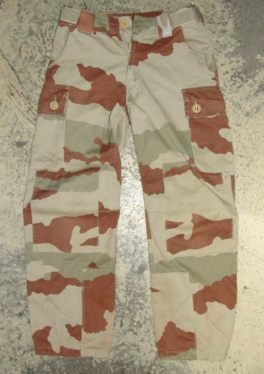 Pants Feline T4 S2 Ripstop Camouflage Desert 69 76C French Army Daguet