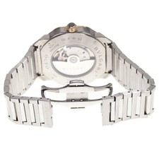 BVLGARI Oct Roma OCP41SG Date Silver Dial Automatic Men's Watch Fast Shipping 8