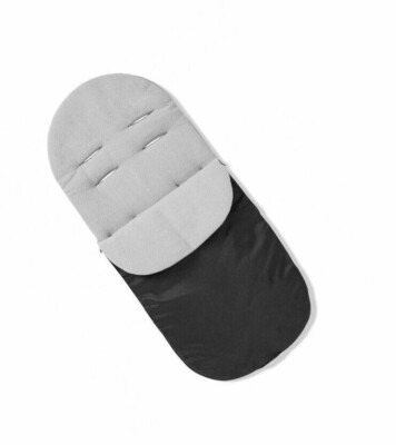schwarz/grau FUSSMUFF passend für Babyzen Zen Yoyo BUGGY KINDERWAGEN