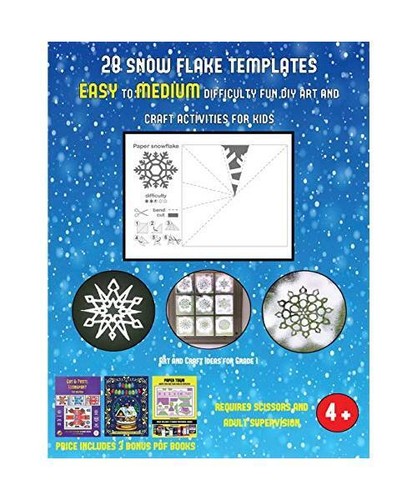 Art and Craft Ideas for Grade 1 (28 snowflake templates - easy to ...