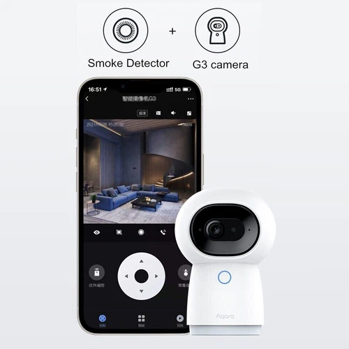 Aqara Smoke Detector Zigbee Fire Alarm Monitor Sound Alert Home Security HomeKit - Picture 8 of 13