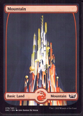 Mountain (279) - SNC - Uncommon - Magic MTG NM
