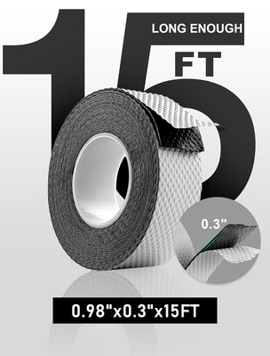 Self Fusing Silicone Tape, 15Ft Silicone Grip Tape for Handle Sealing Rubber Tap
