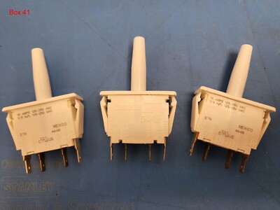 3 PCS - Cherry White 10A 250VAC E79 Push Button Switch 0E7943B0