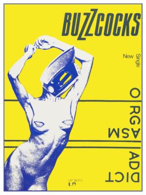 Buzzcocks バズコックス／Orgasm Addict パンク天国 Buzzcocks - POSTER - Orgasm Addict promo - Punk Rock 1977 ad