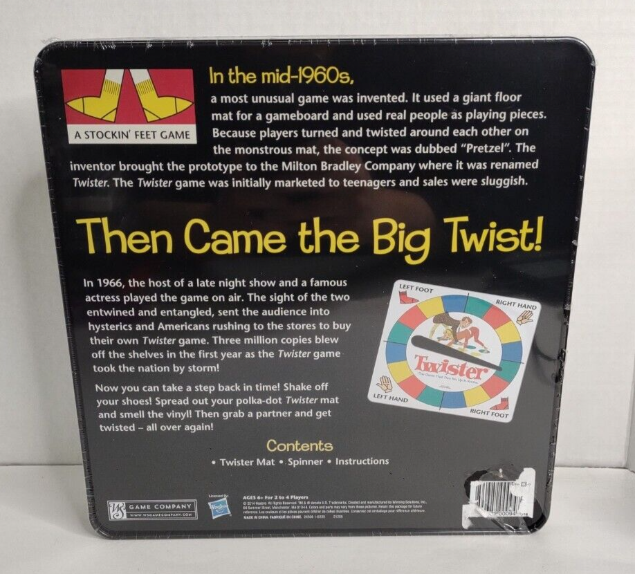 Twister Game in Tin Box – House of Cardoon