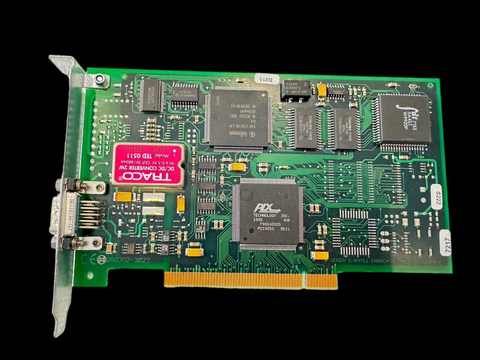 Bosch Rexroth 1070080914-202 Board PCI-CAN 080382-3027 Board Ver. 1