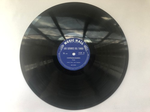 Los Señores Del Tango - Y Todavía Te Quiero/Contrabajeando-Music Hall-78RPM-10" - Picture 5 of 6