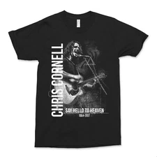 RIP Chris Cornell Tribute 100% Cotton Gildan  SS T-shirt Created by SpitFire Inc