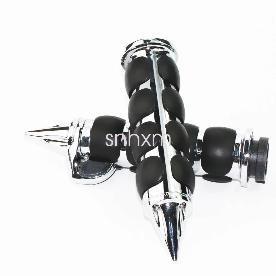 Punho de mão cromado 1" para Yamaha Royal Star XVZ1300 C Venture Tour Deluxe - Imagem 3 de 4