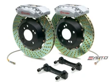 Brembo Front GT Brake 4 piston Silver 328x28 Drill Disc for Acura CL YA1 97-99