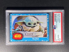 2019 Topps Living Star Wars THE CHILD #58 GROGU RC PSA 10 MANDALORIAN HOT 🔥