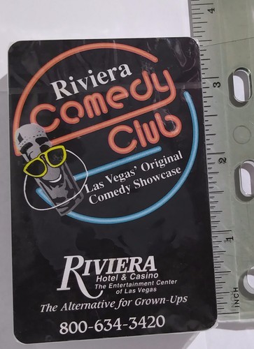 Nueva baraja Riviera Hotel Comedy Club recuerdo cartas de juego Las Vegas Nevada NV - Imagen 6 de 10