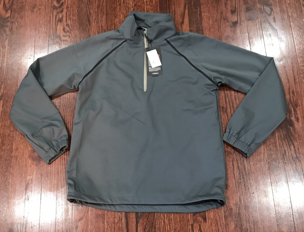 NWT$70 Мужская ветрозащитная рубашка Boulder Gear Welded на молнии 1/4 среднего размера