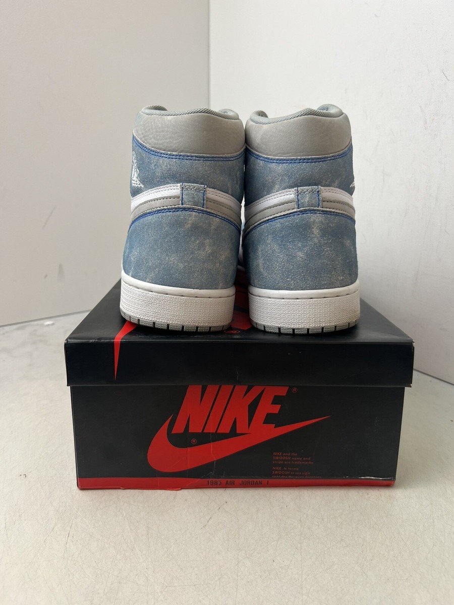 Nike Air Jordan 1 High Hyper Royal Smoke Grey size 13 555088 Nike Air Jordan 1 High Hyper Royal Smoke Grey size 13 555088