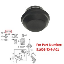 Front Suspension Strut Mounting Cover For Honda Ridgeline 2017-2023