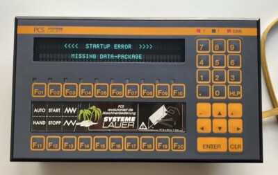 Lauer PCS 200FZ V113.4 Operator Panel + PCS 801-Eprom