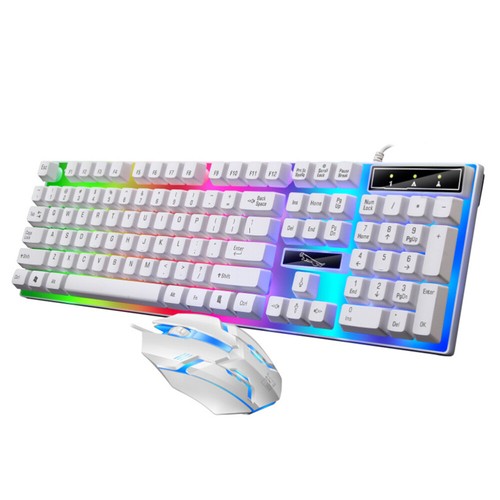 Tastiera Cablata Set Di Mouse Accessori Per Topi Tastiere Computer Da Gioco - Afbeelding 8 van 12