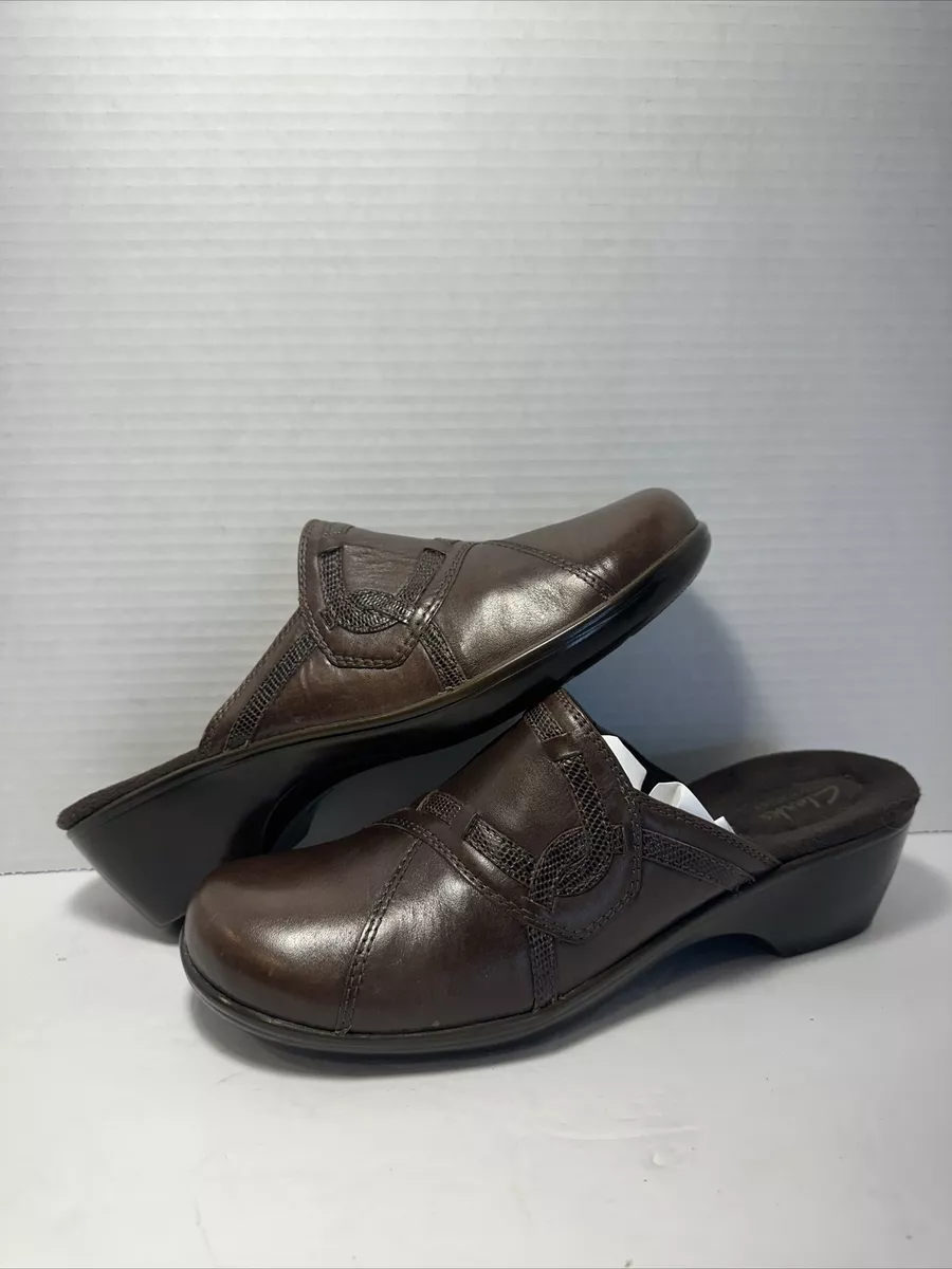 Clarks backless women's shoes cheap