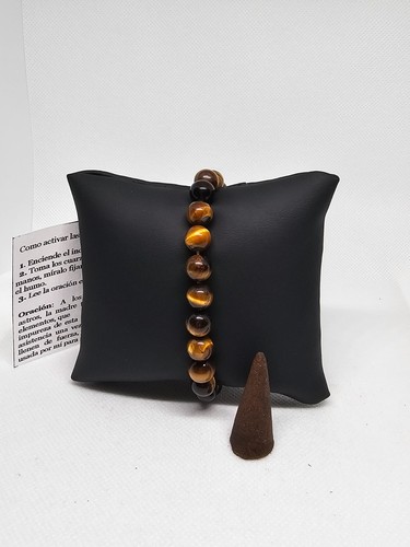 PULSERA DE OJO DE TIGRE / TIGER'S EYE QUARTZ BRACELET PARA PROTECCION LIMPIA - Bild 2 von 3