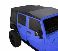 Fit 9080235 Replacement Soft Top - For 2007-2009 Jeep Wrangler JK 4-Door