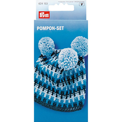 Prym Pompon Set Pompon Maker Bommel für Mützen & Schals selber machen