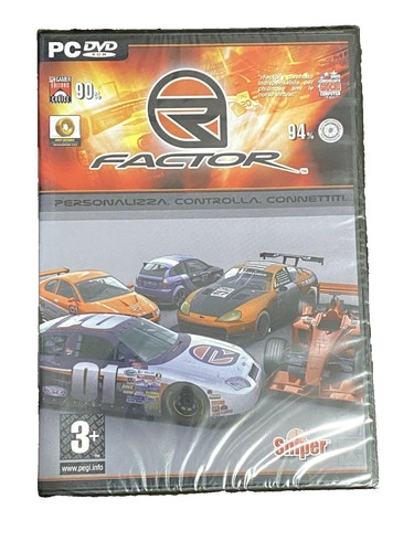 【中古】rFactor V. 1.255 （輸入版） rFactor R Factor Version 1.255 (PC Game 2005) Windows Racing