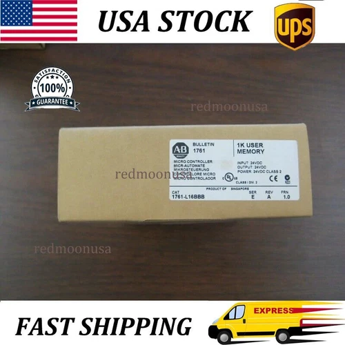New Factory Sealed AB 1761-L16BBB MicroLogix1000 16 Point Controller US Free Tax