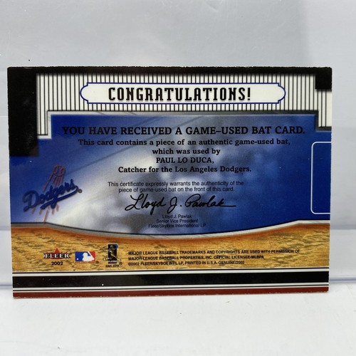 2002 Fleer Genuine Baseball Bat’s Incredible Relic Lot PLEASE READ AND SEE PICS - Picture 6 of 10