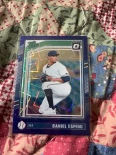 2024 Donruss Optic Rated Prospect Blue Lazer Daniel Espino #197 A-1