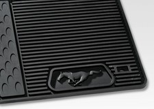 Ford Mustang 2007-2009 4pc All Weather Rubber Floor Liner Protector Mats Ford Mustang 2007-2009 4pc All Weather Rubber Floor Liner Protector Mats