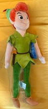 Rare Collectible Disney Store 21” Peter Pan Plush Doll NEW w/Tags CLEAN