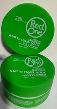 RedOne Matte Hair Wax Green full force - Pack of 2