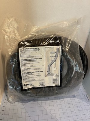 Flotec FP0012-6F 1-1/4'' Sump Pump  Discharge Hose Kit NOS