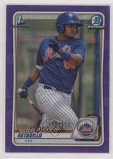 2020 Bowman Chrome Prospects Purple Refractor 165/250 Wilfred Astudillo 05yu