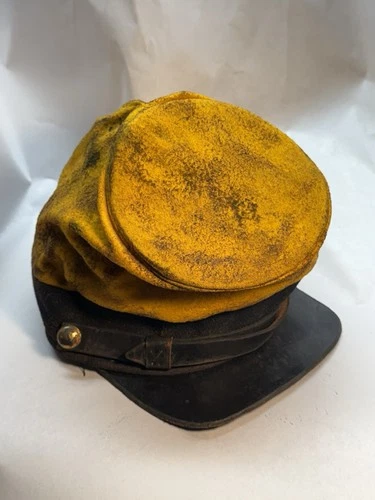 Civil War Confederate (CSA) Kepi Hat Cap – Original Wool Cap with CSA Buttons
