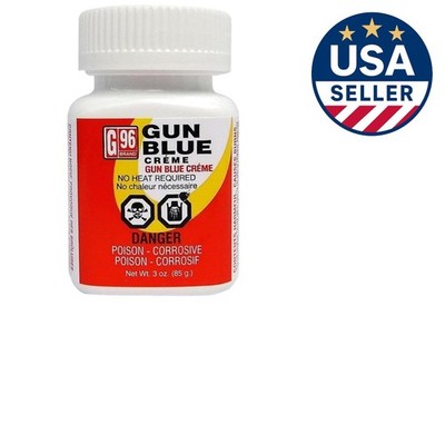 G96 Products INC 1064 Gun Blue Crème - 3 Oz. for Firearm Restoration