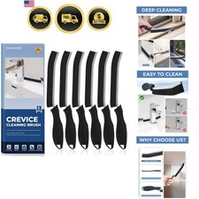 Lightweight Crevice Brushes with Non-Slip Handle - Ultimate Cleaning Comfort