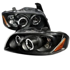 Spec-D Tuning 2LHP-SEN04JM-TM Black Projector Headlight for 04 to 06 Nissan S...