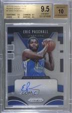2019-20 Panini Prizm Rookie Signatures Eric Paschall BGS 9.5 GEM MINT Auto rg1