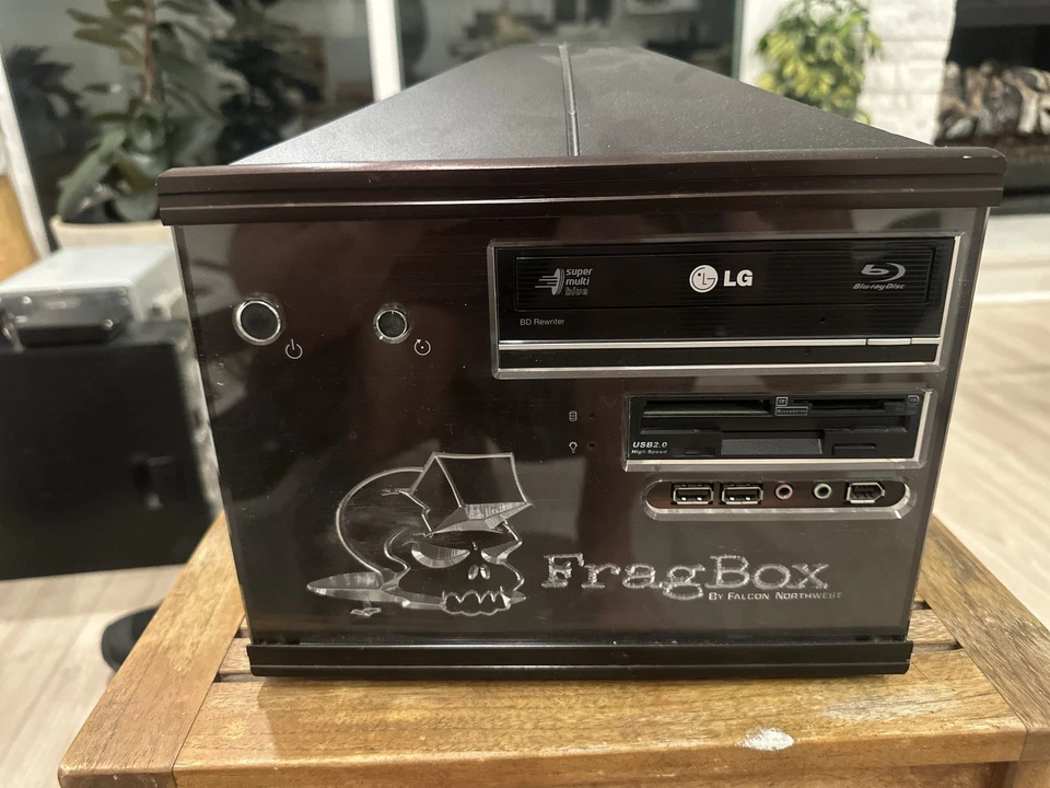 Rare Falcon Northwest FragBox Dual Boot Windows 10/XP Nvidia 980ti Xfi Fatality - Image 4 of 4