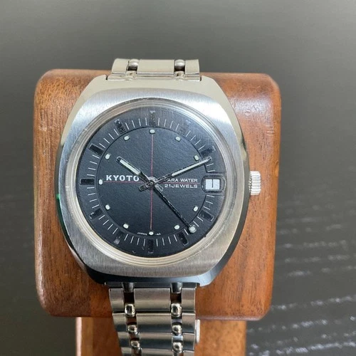 CITIZEN Kyoto Manual Wind Watch Rare Export Model Used - Picture 3 of 3