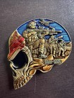 Desert Shield Desert Storm Gulf War Veteran 3" Challenge Coin — photo 1