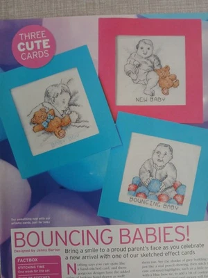 Cross Stitch Charts, Bouncing Babies by Jenny Barton - Image 1 of 2