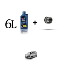 Set ÖLfilter Und 6L FüR Renault Kangoo Ii 1.5 Dci 66Kw Von 2009
