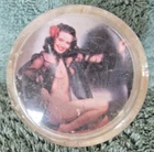 Vintage Hollywood Pinup Girl Nude Steering Wheel Suicide Knob Brodie Used Rare